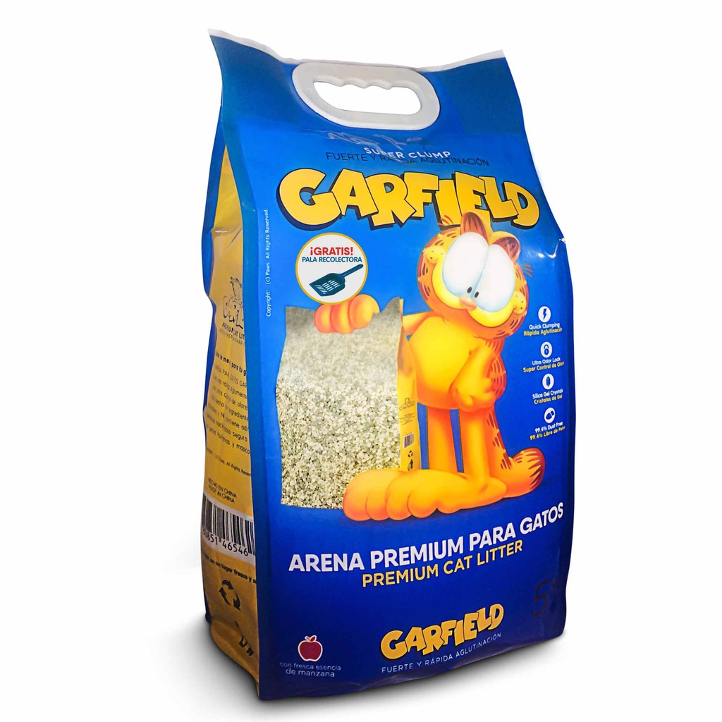 ARENA PREMIUM P/GATOS GARFIELD