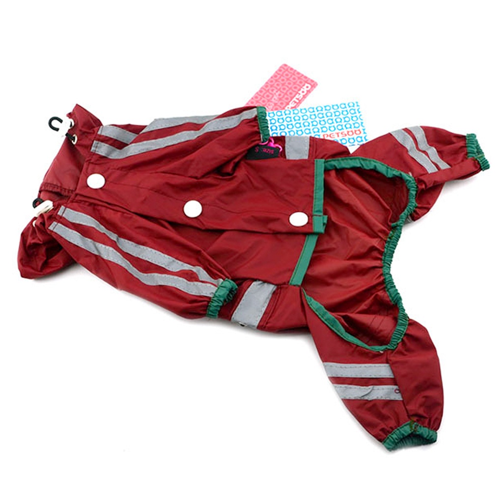 CHAQUETA IMPERMEABLE GUINDA