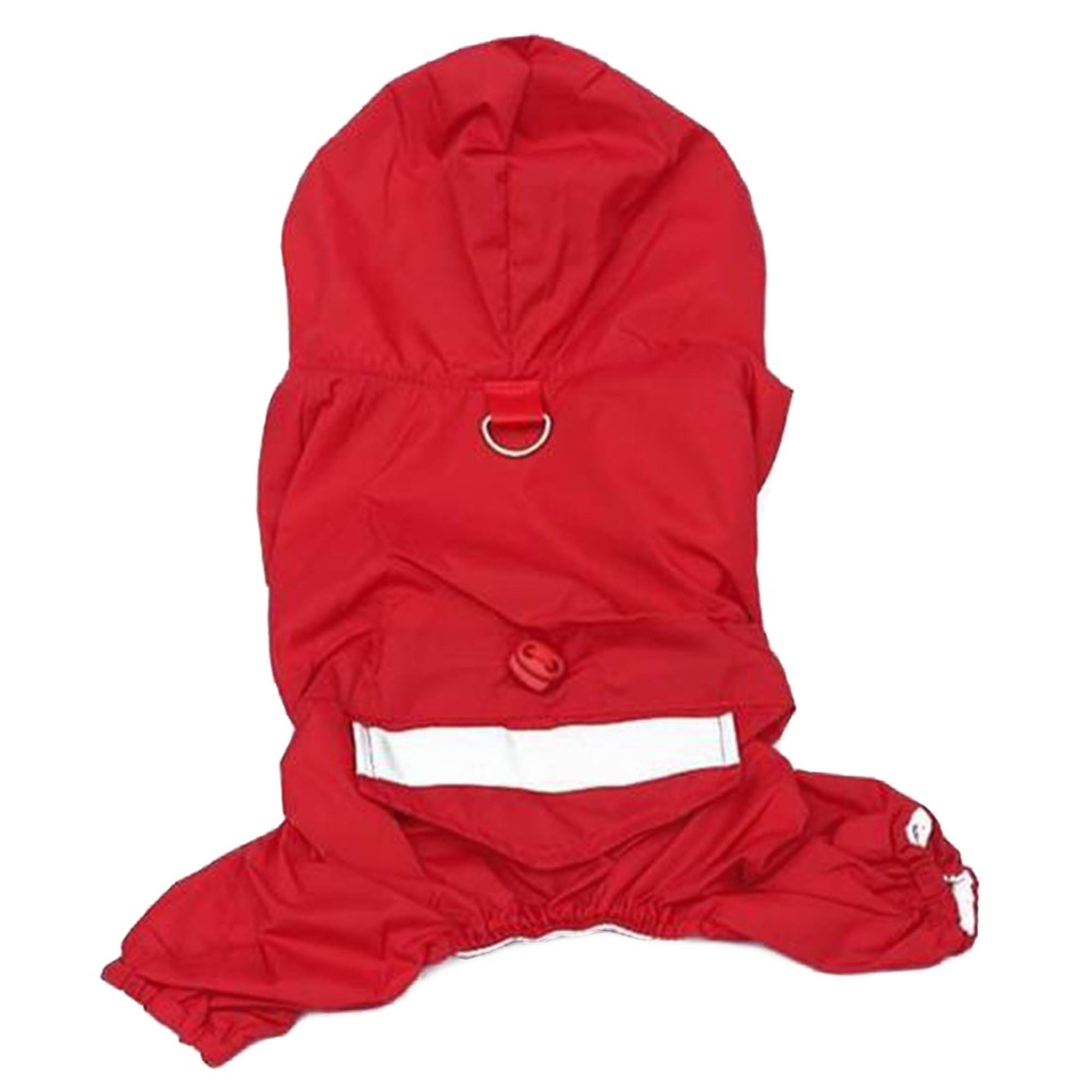 CHAQUETA IMPERMEABLE ROJA