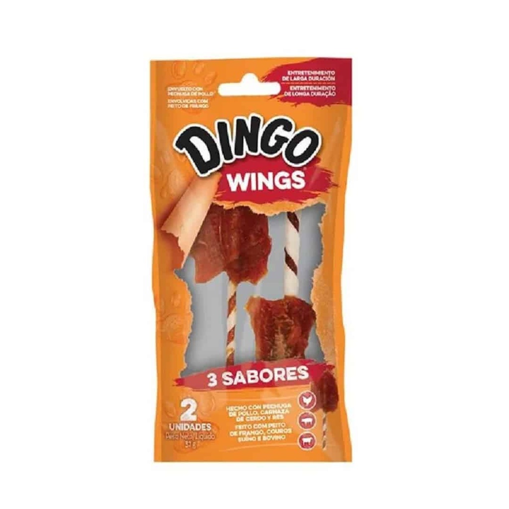 Dingo Wings 3 Sabores x 2 und