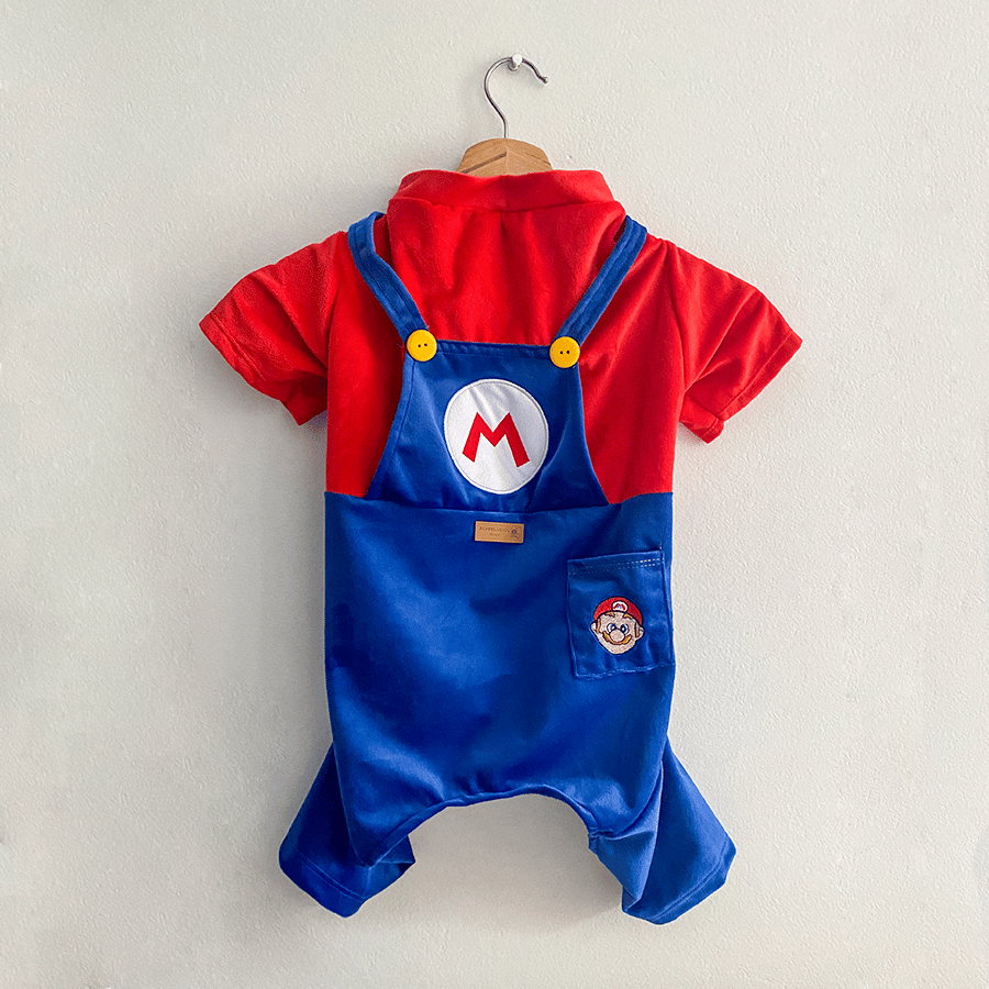 Disfraz de Mario Bros Para Perros