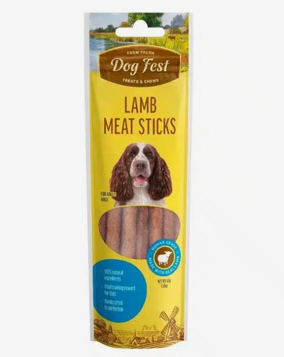 Dog Fest Adult Lamb Meat Sticks