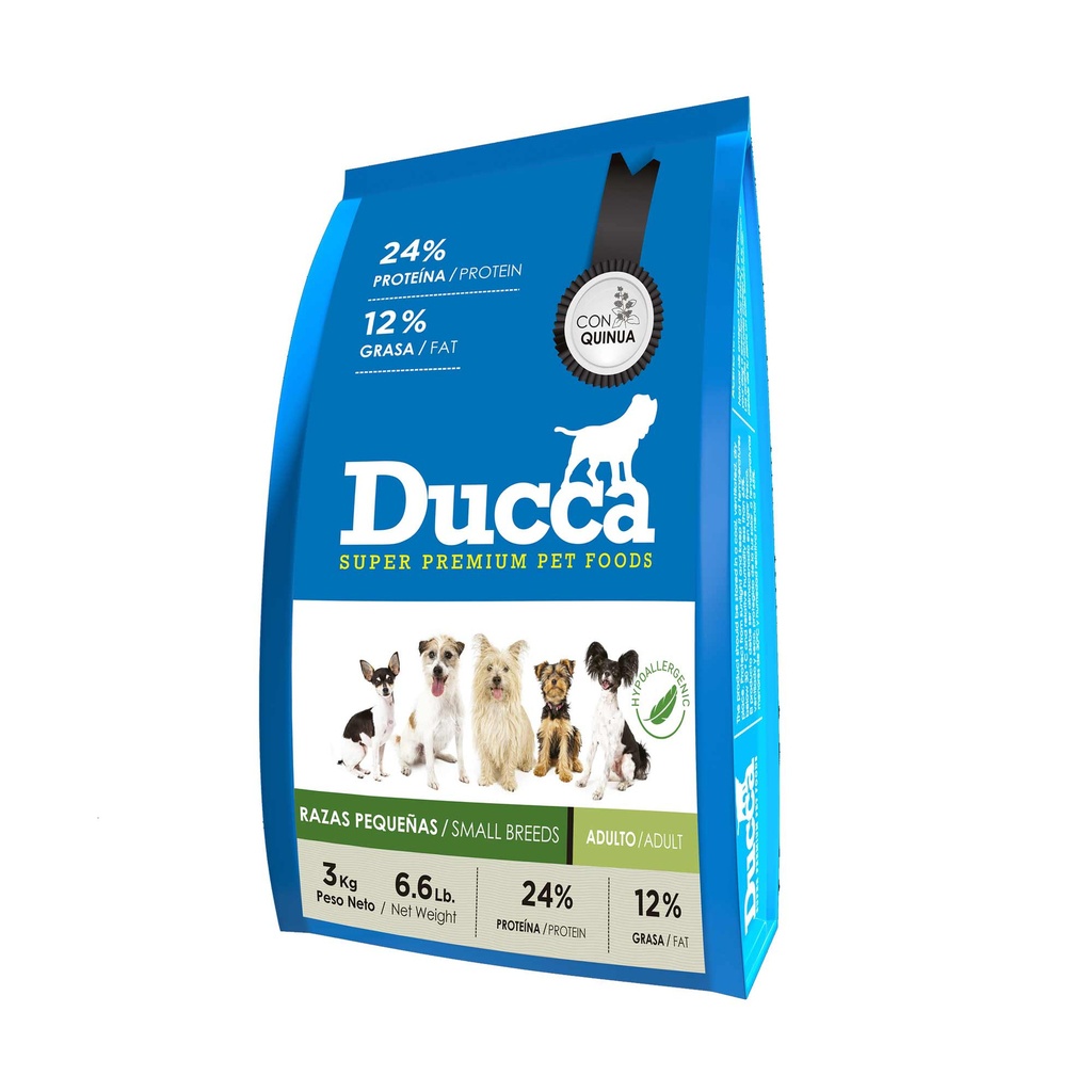 DUCCA ADULTO RAZA PEQUEÑA SUPER PREMIUM