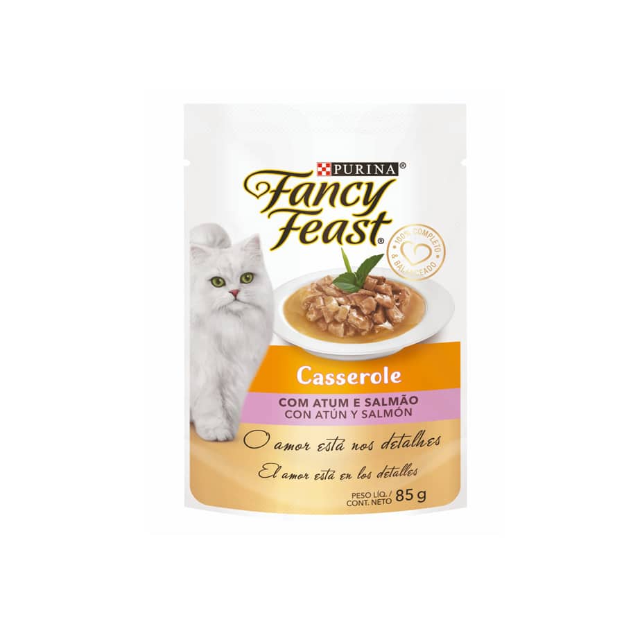 Fancy Feast Casserole Con Atún y Salmón 85 gr