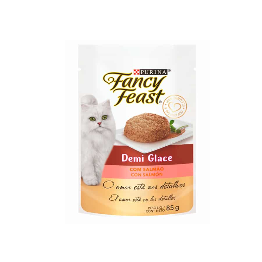Fancy Feast Demi Glace Salmon 85 gr