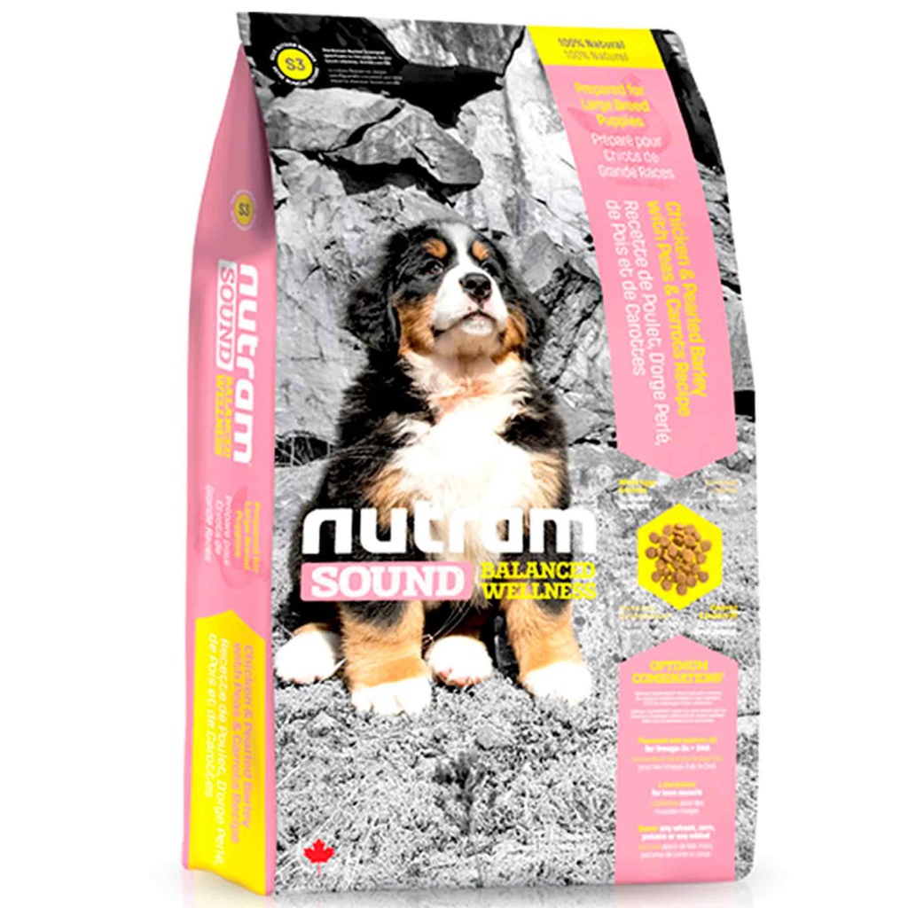 S3 NUTRAM SOUND LARGE BREED PUPPY - 13.6 KG