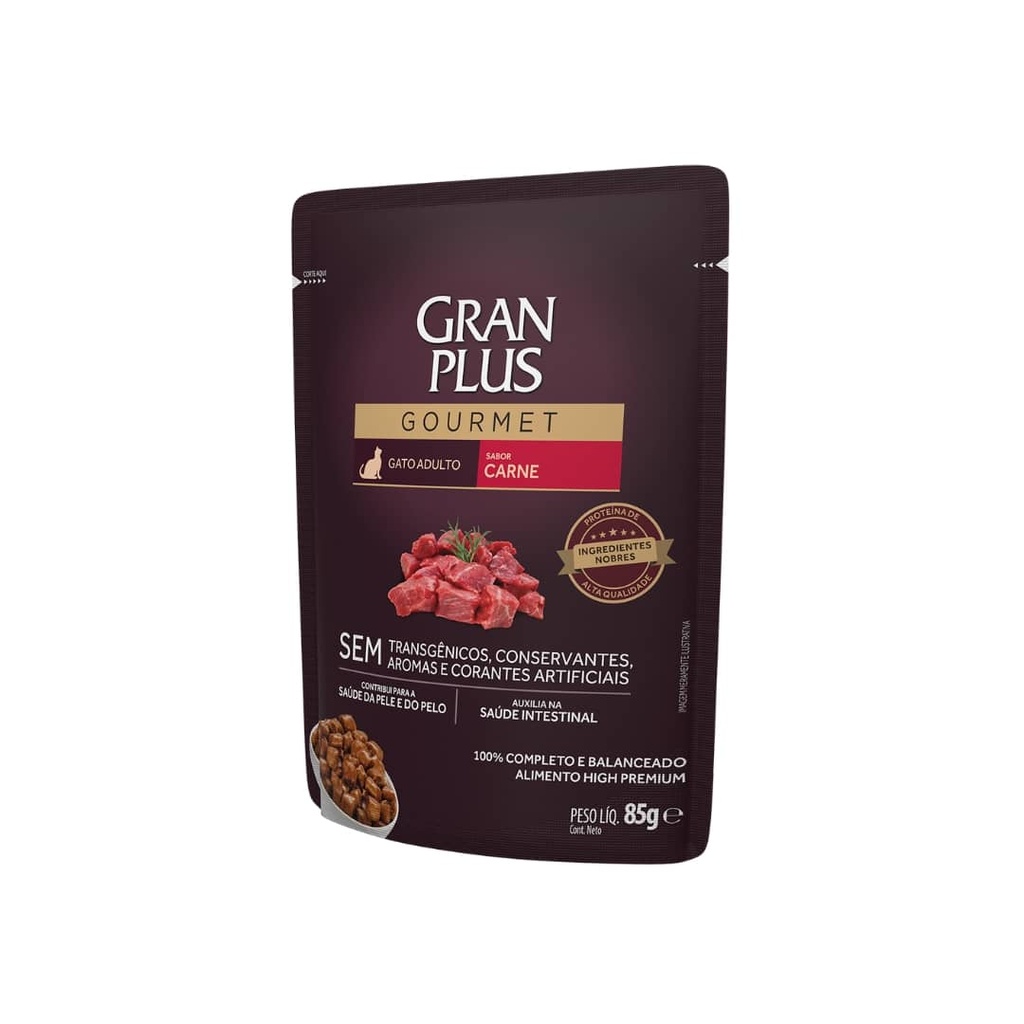 Gran Plus Sache Gato Adulto Sabor Carne