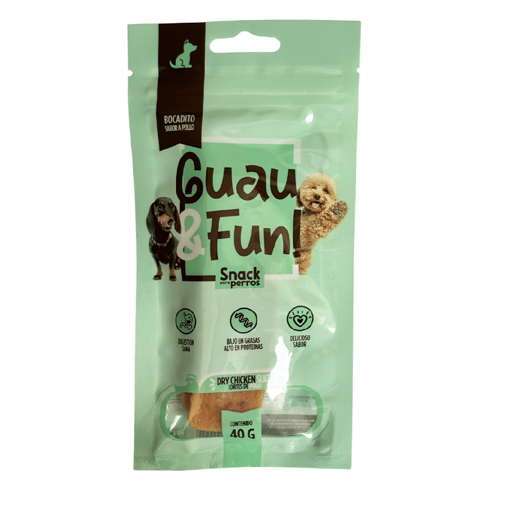 Guau and Fun Chicken Slice – Cortes de pollo