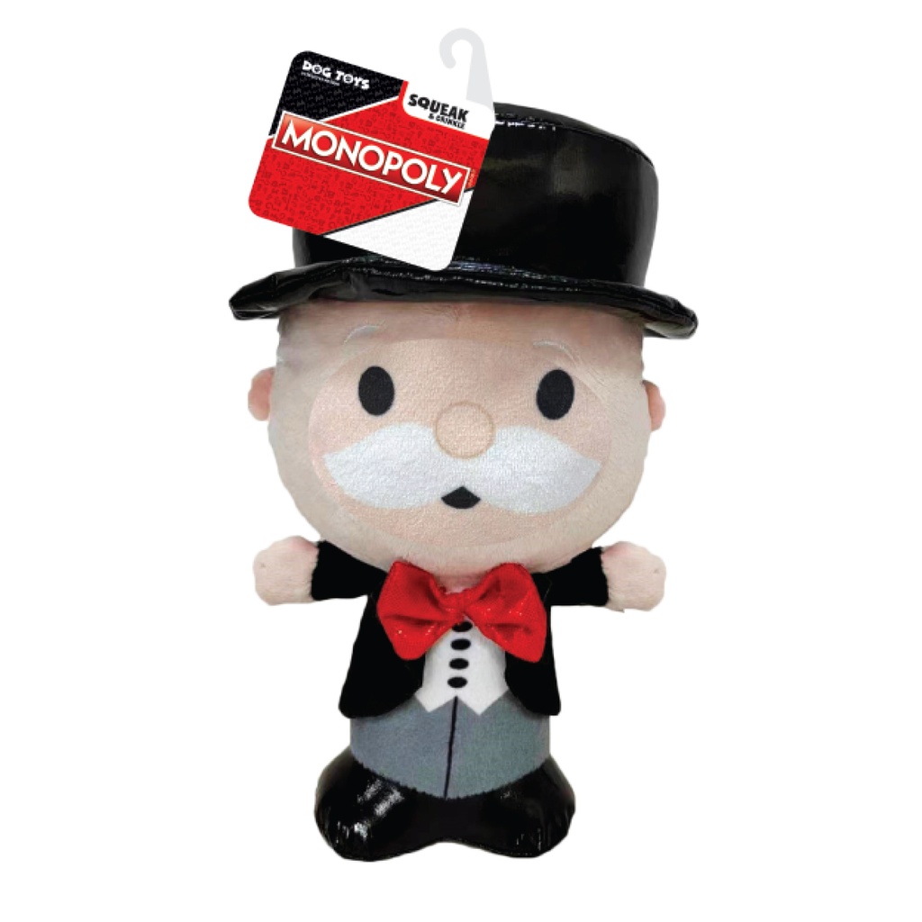 Hasbro Dog Toys Mr Monopoly Crunch