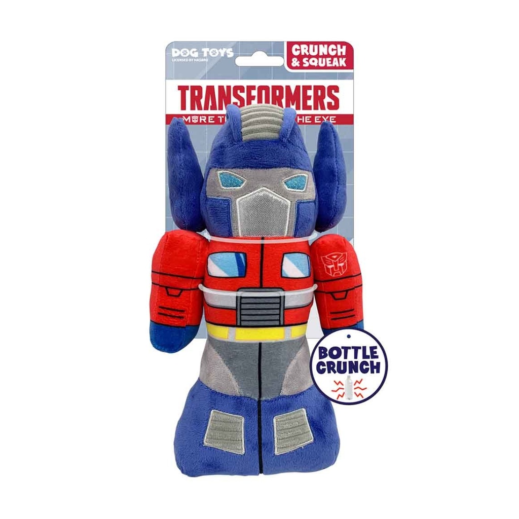 Hasbro Dog Toys Optimus Prime Crunch