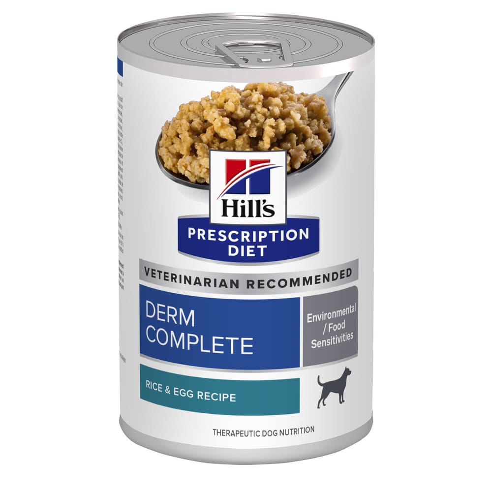Hills Prescription Diet Derm Complete Alergias Alimentarias y Ambientales para Perro