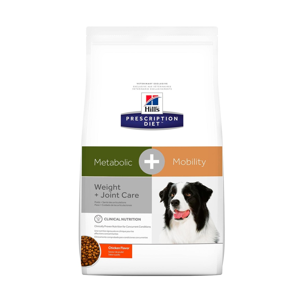 HILLS PRESCRIPTION DIET METABOLIC + MOBILITY, CUIDADO DEL PESO Y MOVILIDAD,  ALIMENTO PARA PERRO