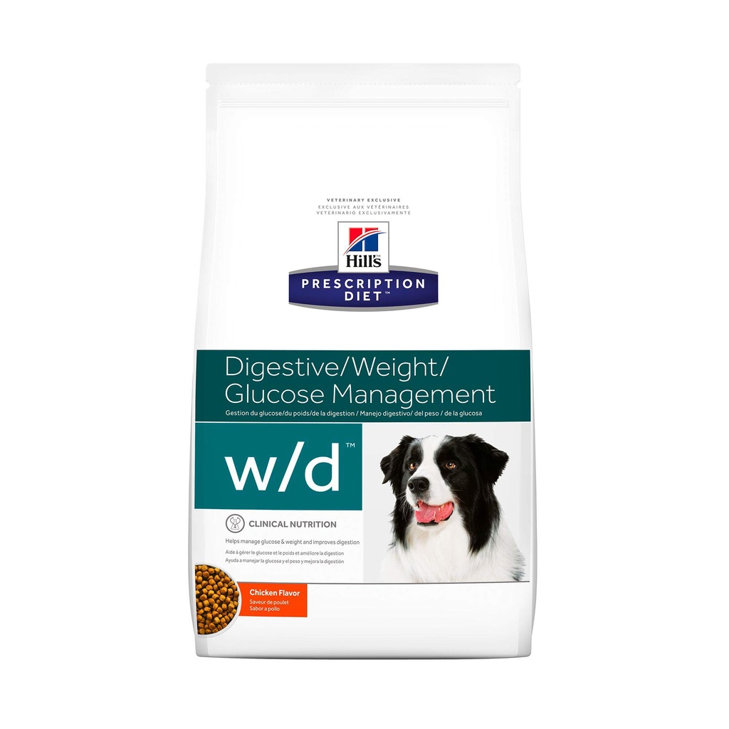 HILLS PRESCRIPTION DIET W/D MULTIBENEFIT, CONTROL DE PESO PARA DIABÉTICO, ALIMENTO PARA PERRO