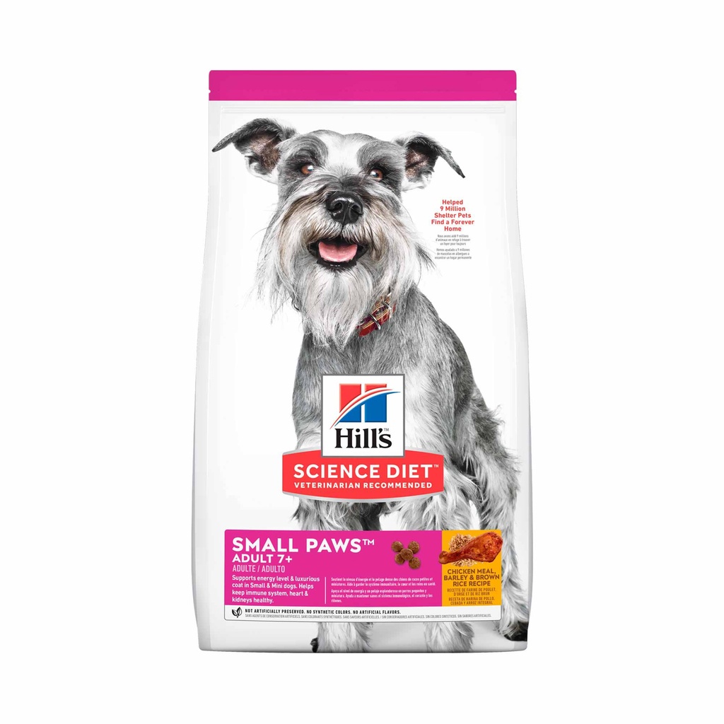 HILLS SCIENCE DIET 7+ ADULTOS MAYORES SMALL PAWS