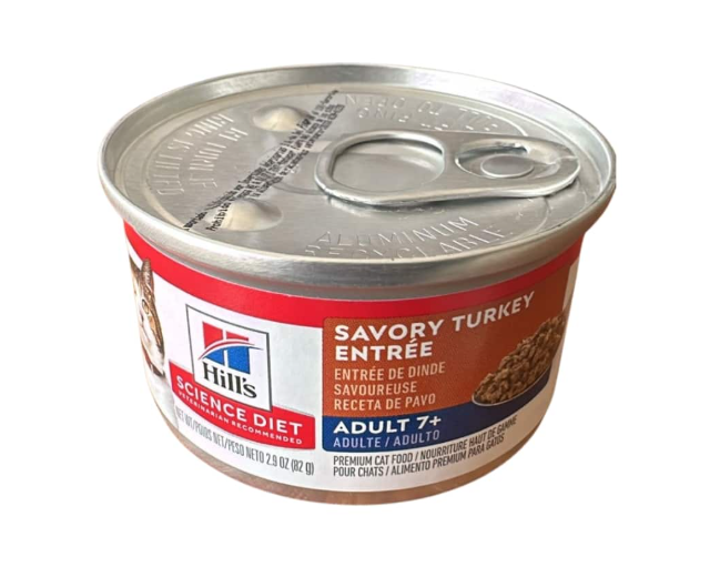 HILLS SCIENCE DIET ADULT 7+ TURKEY GATOS ADULTOS MAYORES