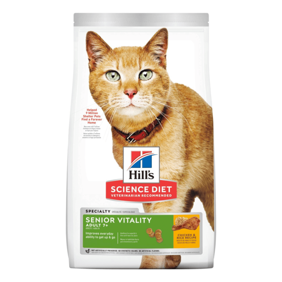 HILLS SCIENCE DIET ADULT 7+ YOUTHFUL VITALITY, GATOS ADULTOS MAYORES