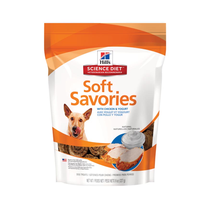HILLS SCIENCE DIET NATURAL SOFT SAVORIES SOFT SAVORIES CHICKEN & YOGURT