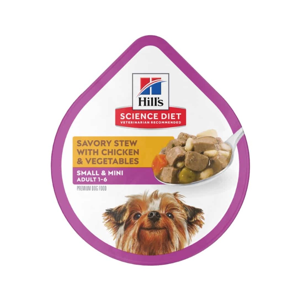 Hills SD Adult 1-6 Small Paws Chicken and Vegetables (Estofado)
