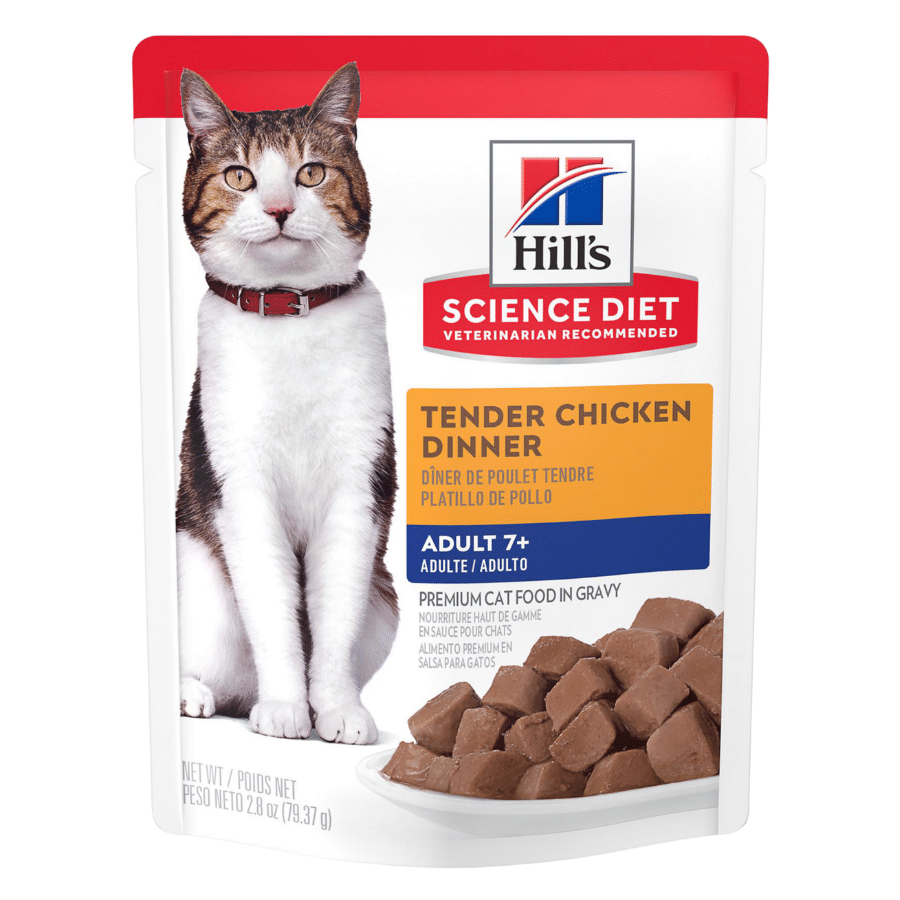 Hills SD Adult +7 Tender Chicken Dinner