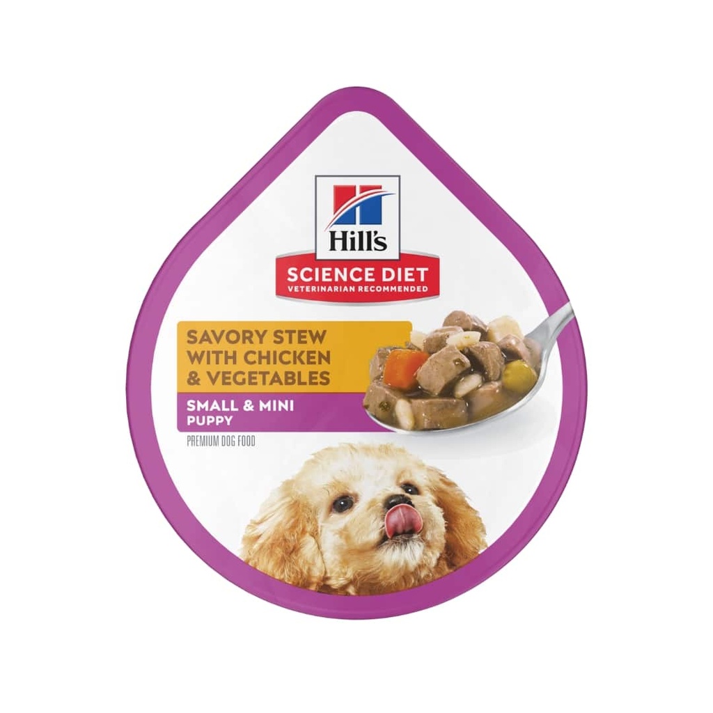 Hills SD Puppy Small Paws Chicken and Vegetables (Estofado)