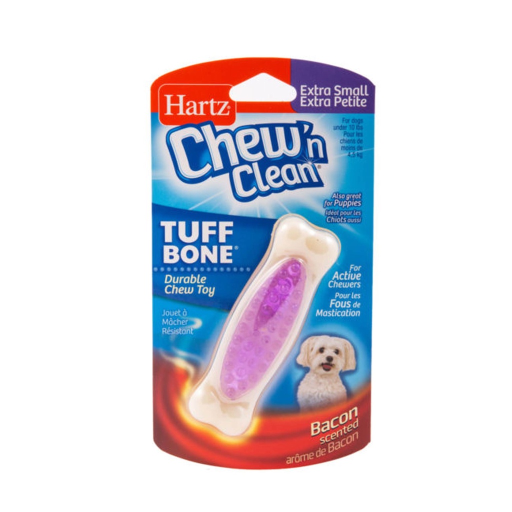 JUGUETE CHEW N CLEAN HARTZ  (X SMALL)