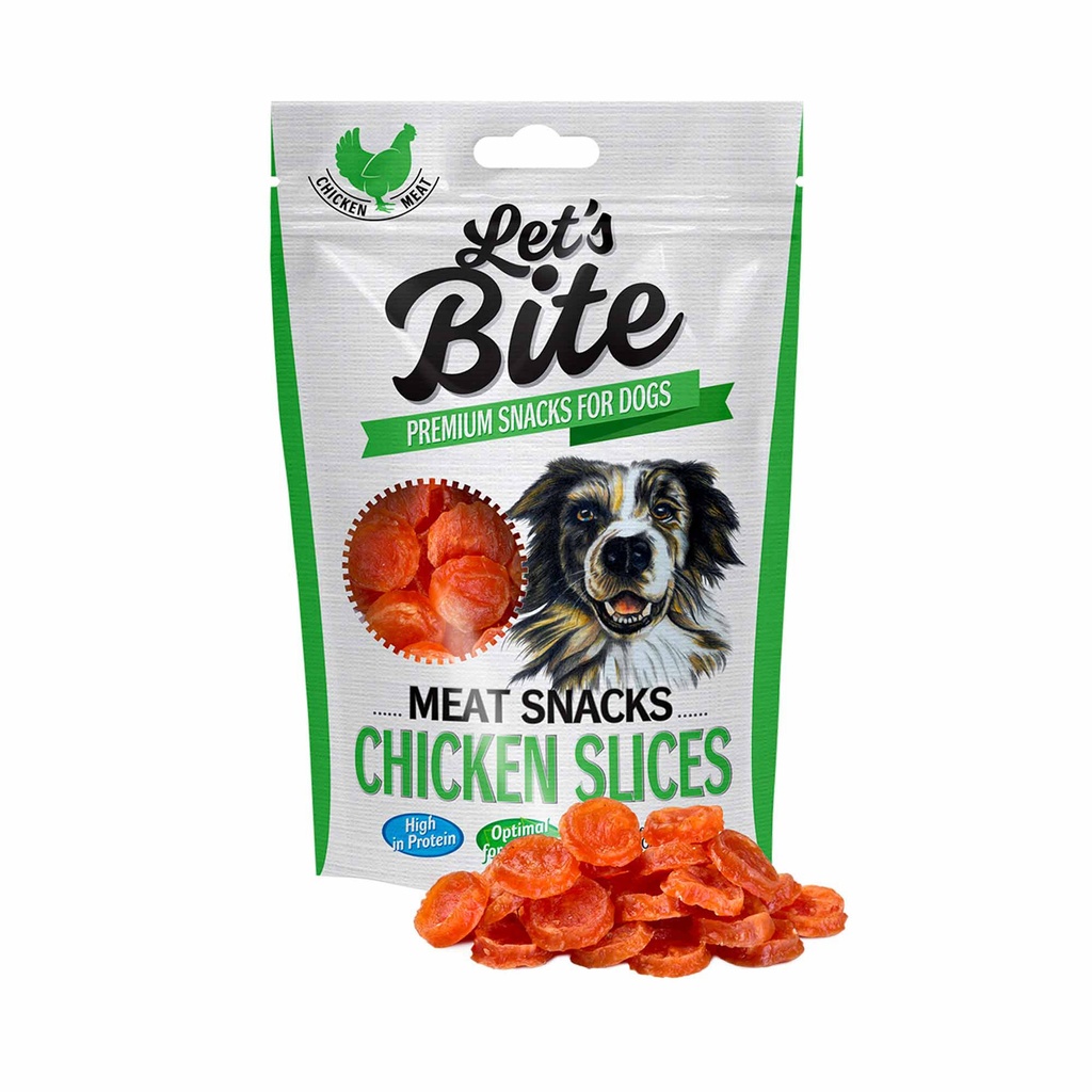 Lets Bite Meat Snacks Chicken Slices