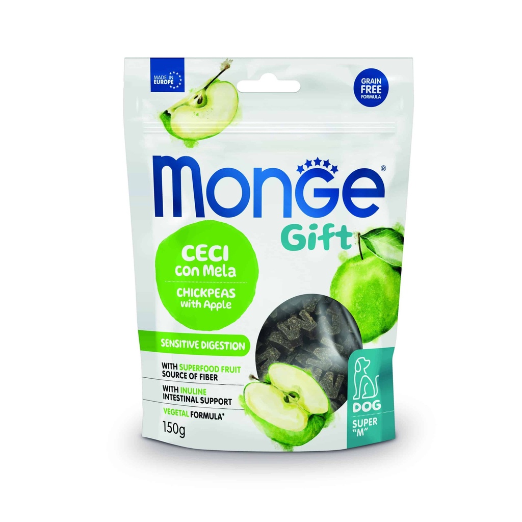 Monge Gift Super ”M” Sensitive Digestion Dog Adult – Garbanzos y Manzana