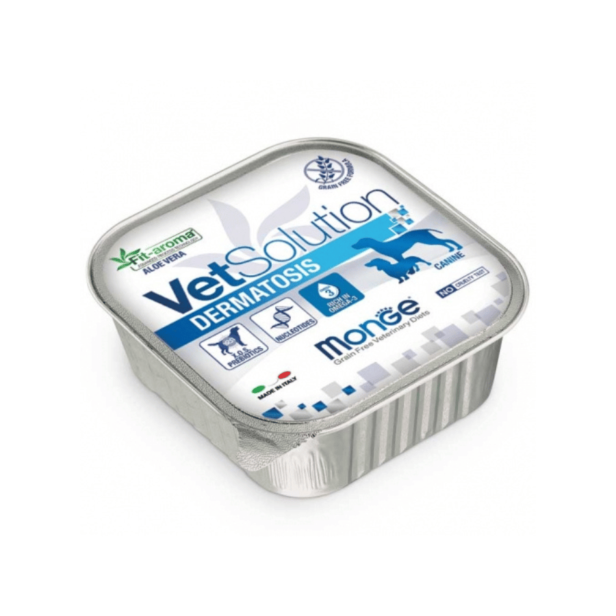 Monge Vet Solution Canine Dermatosis Alutray 150 gr.