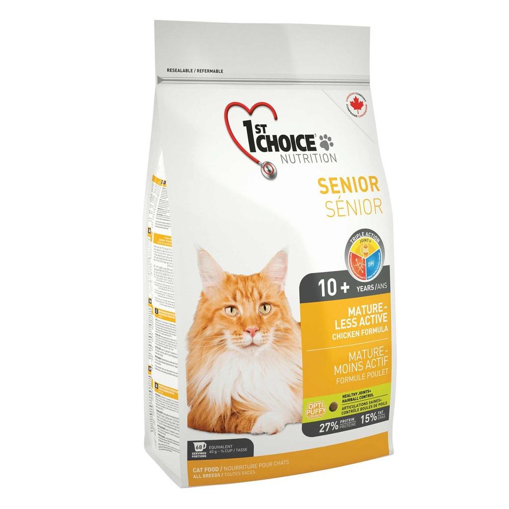 1ST CHOICE CAT SENIOR ALL BREEDS - 2.72 KG