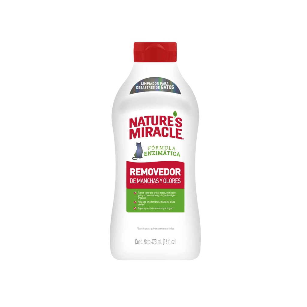 Natures Miracle Removedor de Manchas y Olores para Gato