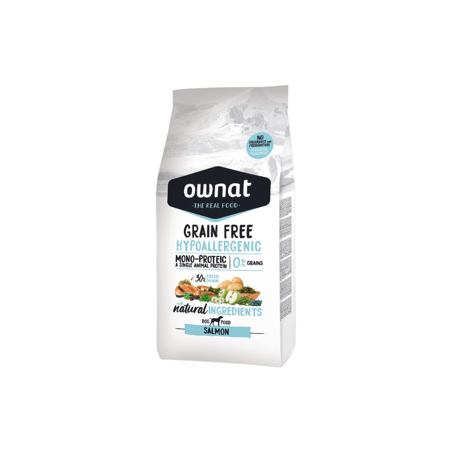 Ownat Grain Free Salmón Hipoalergénico