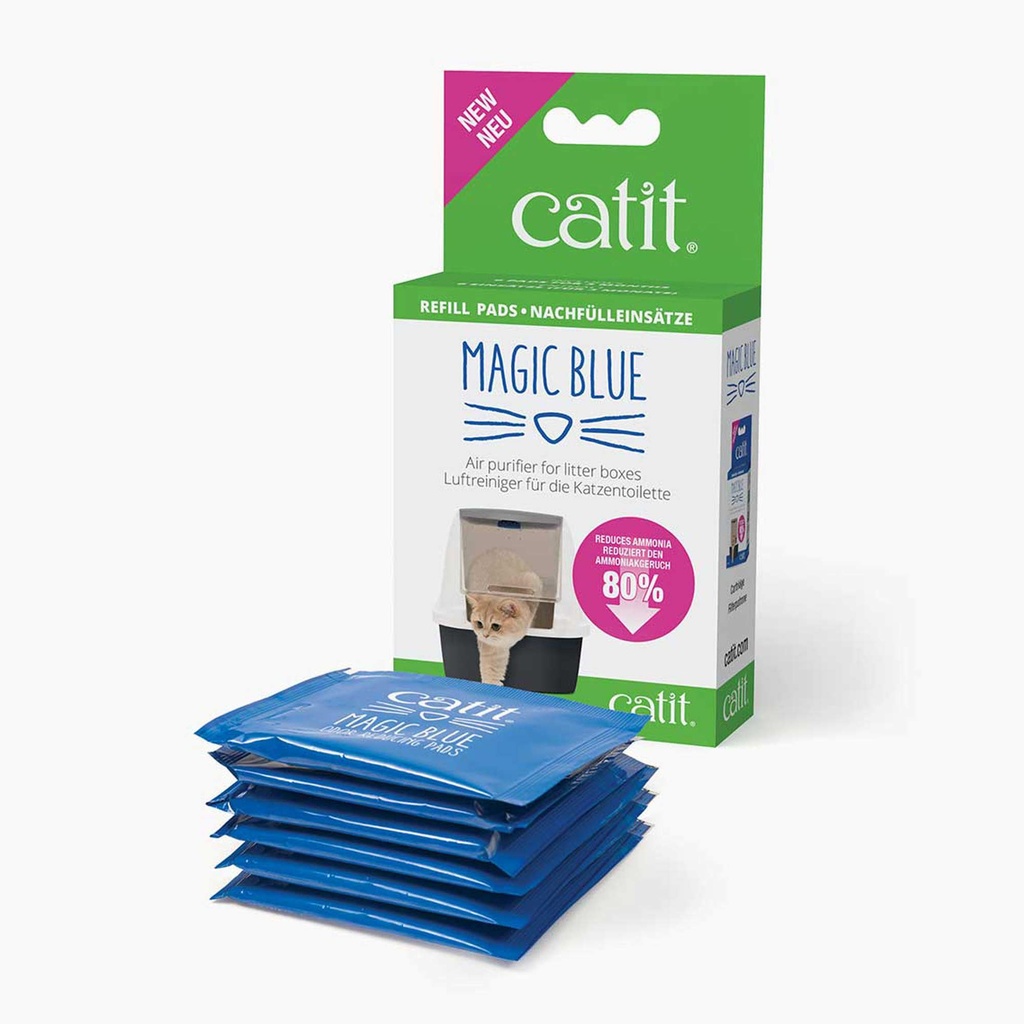 PADS PURIFICADORES DE AIRE MAGIC BLUE CAT IT (6 UNIDADES)