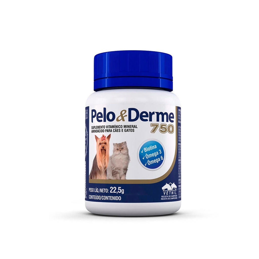 PELO & DERME 750 X CAPSULA