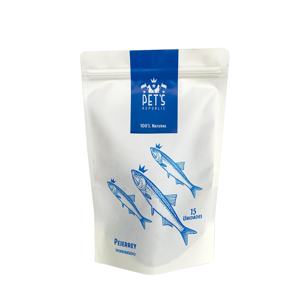 PET´S REPUBLIC  PEJERREY 15 UNIDADES