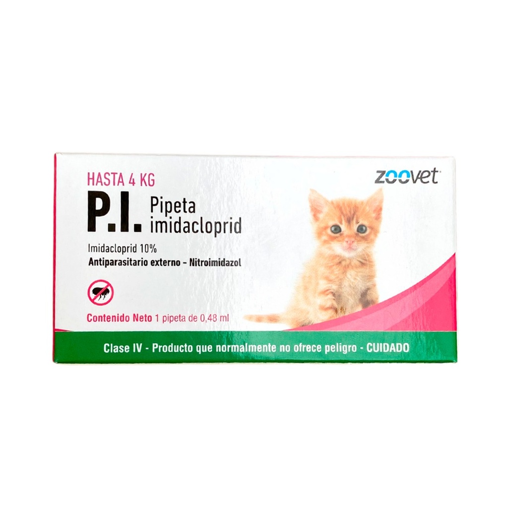Pipeta Imidacloprid hasta 4kg