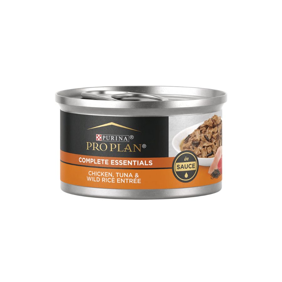 Pro Plan Complete Essentials Cat Adult Chicken, Tuna Wild Rice Entreé X 85 GR