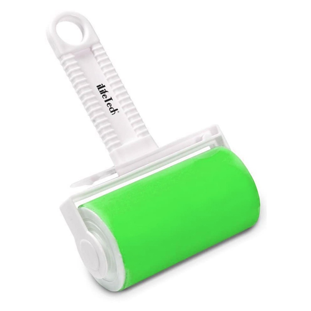 RODILLO PEGAJOSO LAVABLE PARA PELO Y PELUSA VERDE