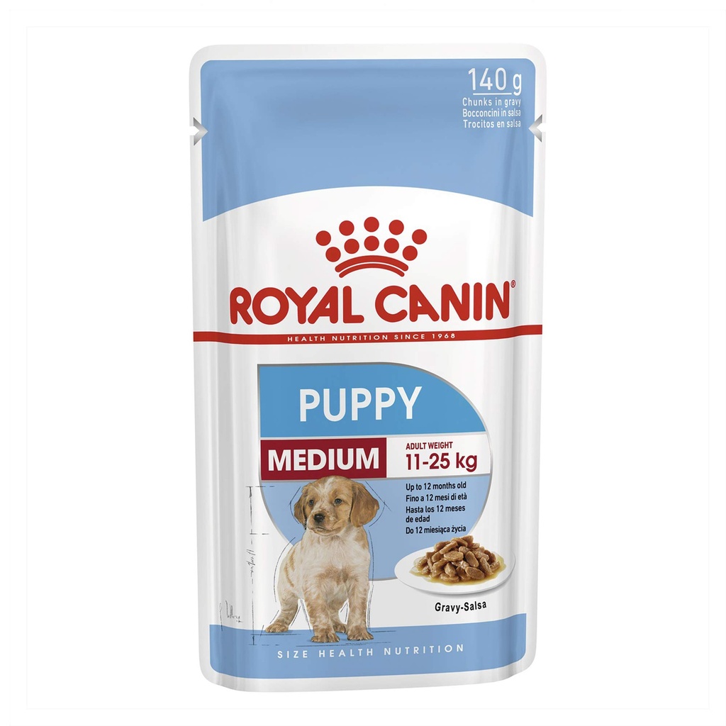 Royal Canin Puppy Medium Sobre Gravy Shn
