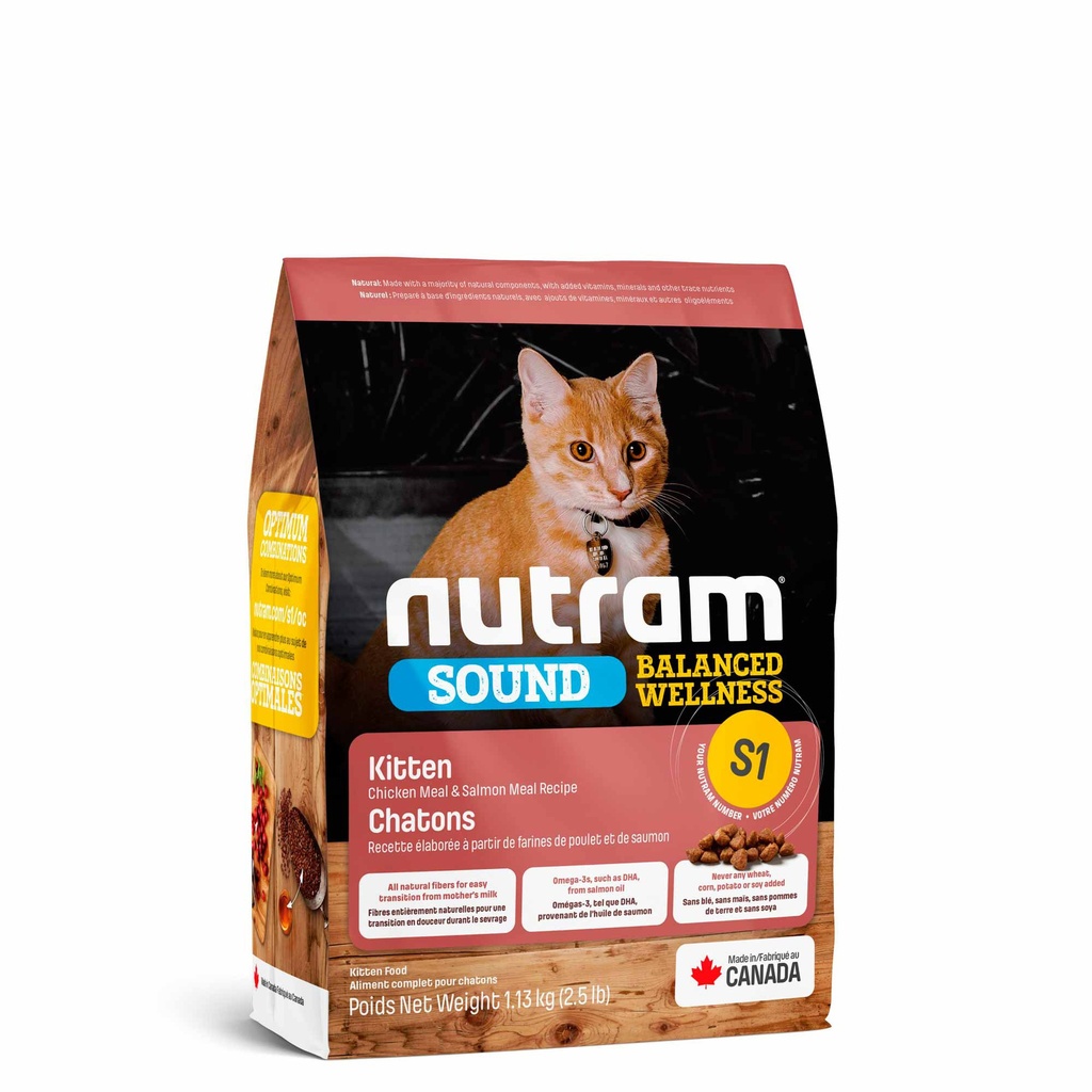 S1 NUTRAM SOUND DRY KITTEN