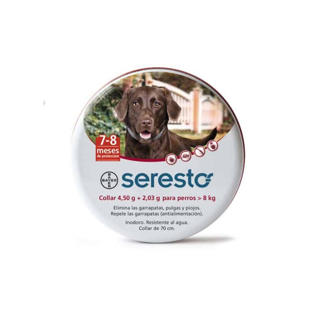 Seresto Collar Perros Grandes (>8)