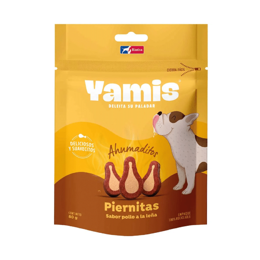 Yamis Ahumaditos Perro Piernitas Sabor Pollo a la Brasa