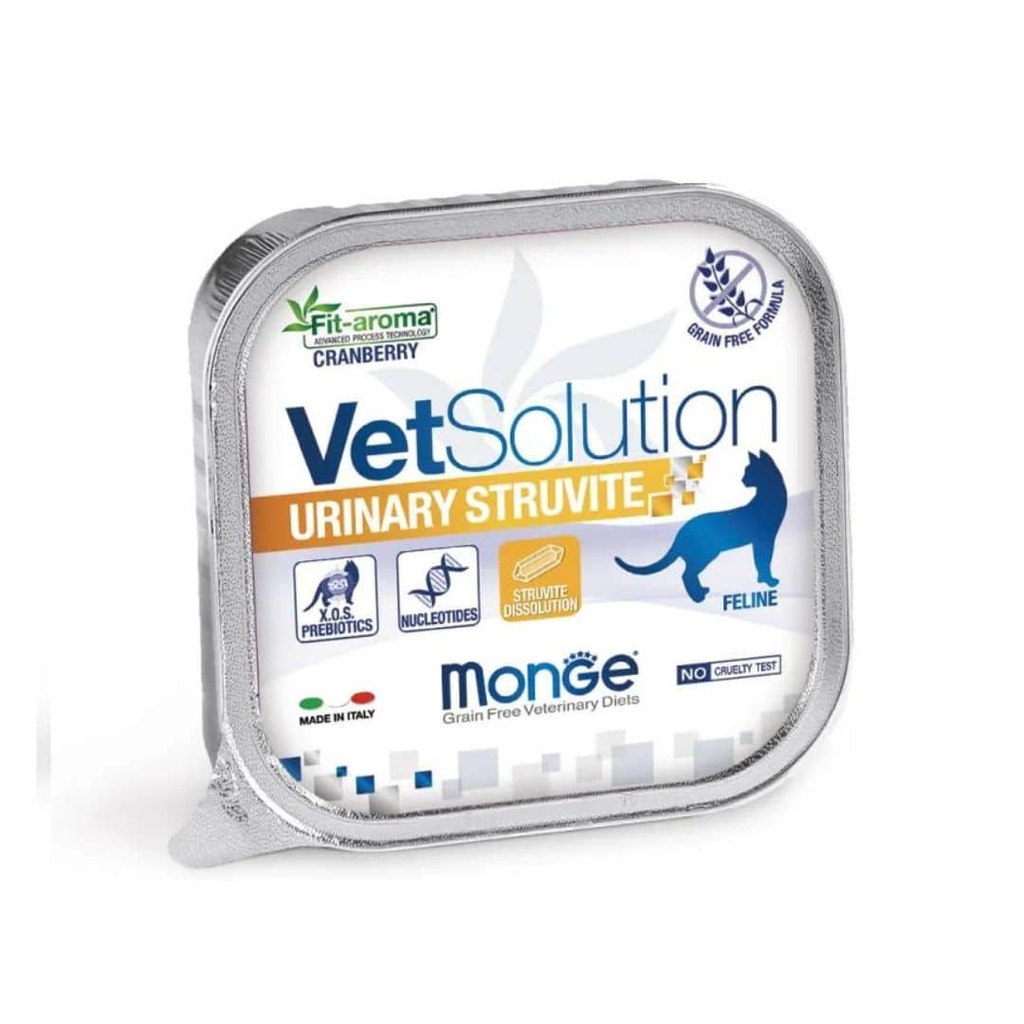 Monge Vet Solution Feline Urinary Strutive Alutray