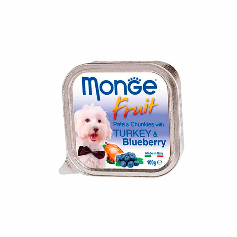 Monge Canine Fruit Pavo Y Arandanos Lata
