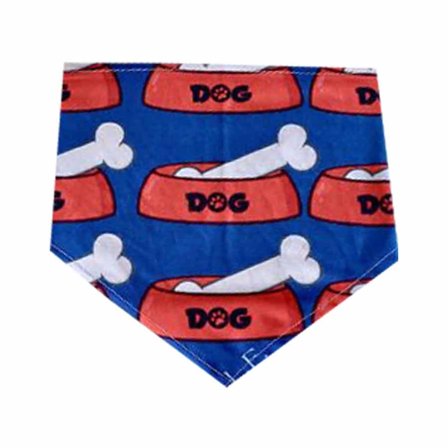 BANDANA LITTLE FRIEND BOWL DE PERRO CON HUESO