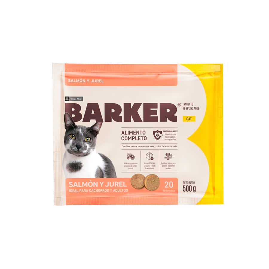 Barker Cat (Salmón y Jurel) - 20 Hamburguesas