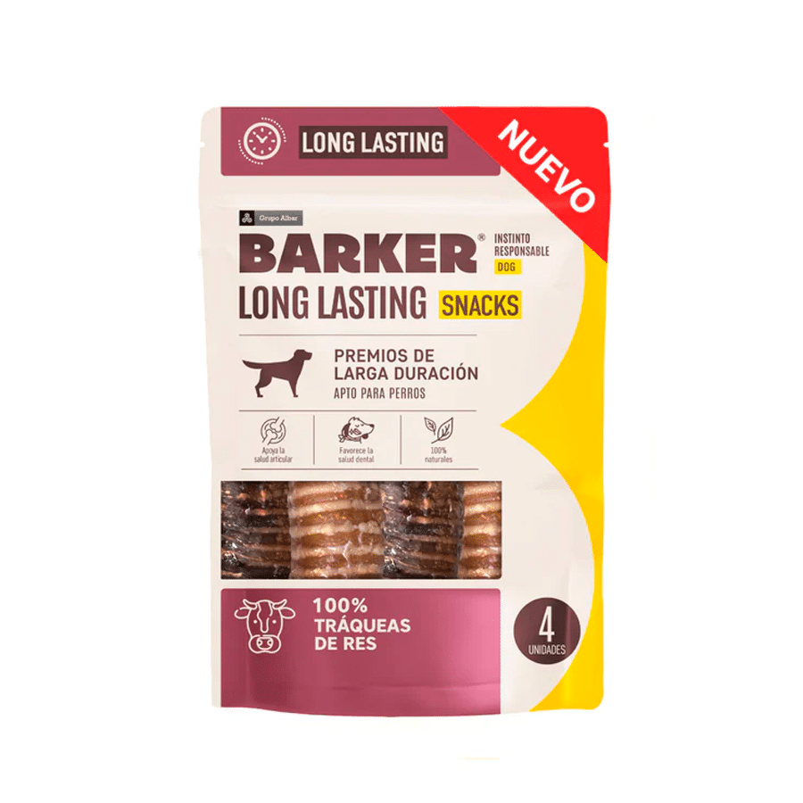 Barker Long Lasting Tráqueas de Res