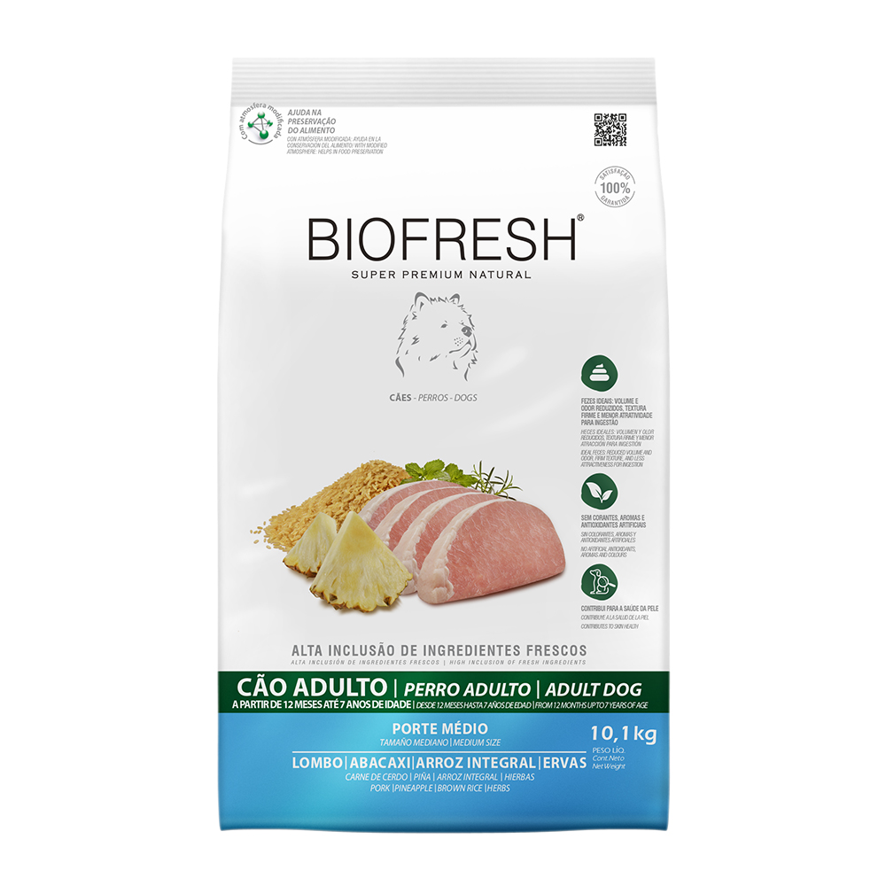 Biofresh Perro Adulto Medium Cerdo y Piña