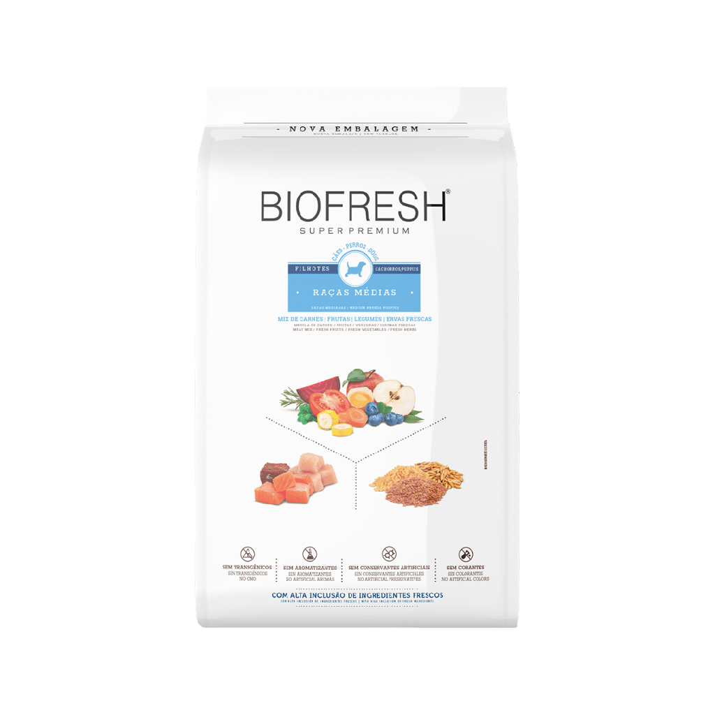 Biofresh Perro Cachorro Medium Mix de Carnes de Res