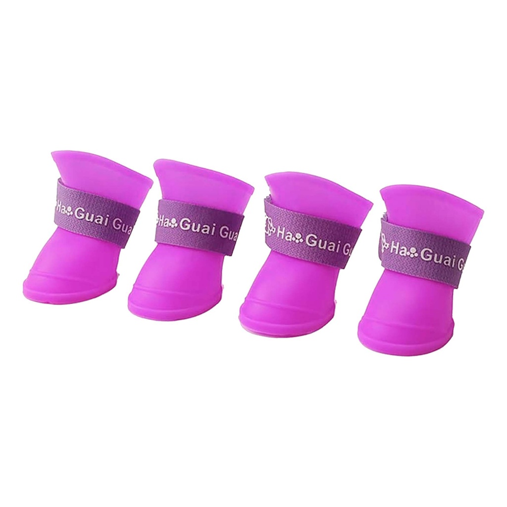 BOTITAS DE SILICONA - MORADO