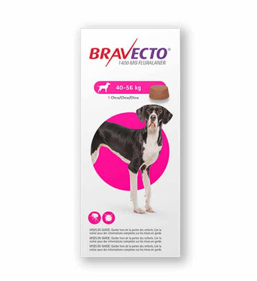 BRAVECTO 1400mg. ( 40Kg - 56Kg )